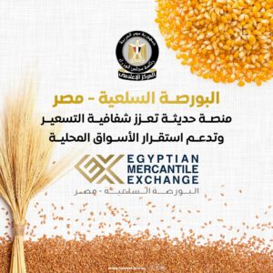 21.5 مليار جنيه إجمالي قيم التداولات بالبورصة السلعية في نهاية يوليو 2025 7 FB IMG 1756897715432
