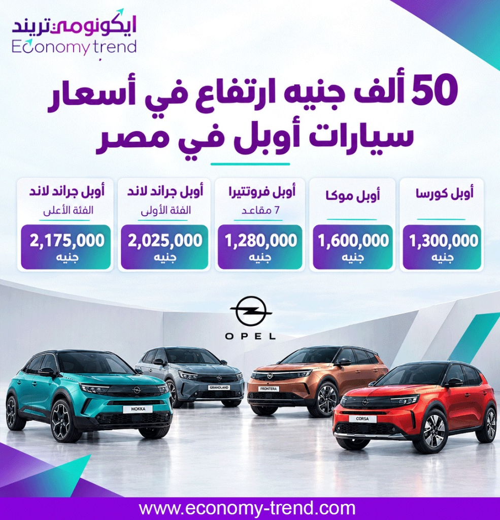 اسعار سيارات أوبل 2027 في مصر 